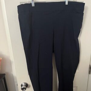 Blue career pants